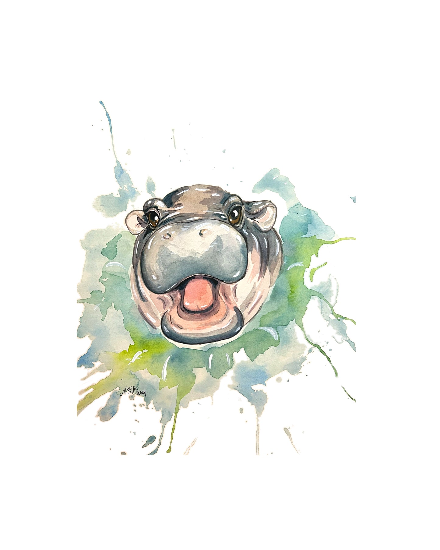 Moo Deng prints