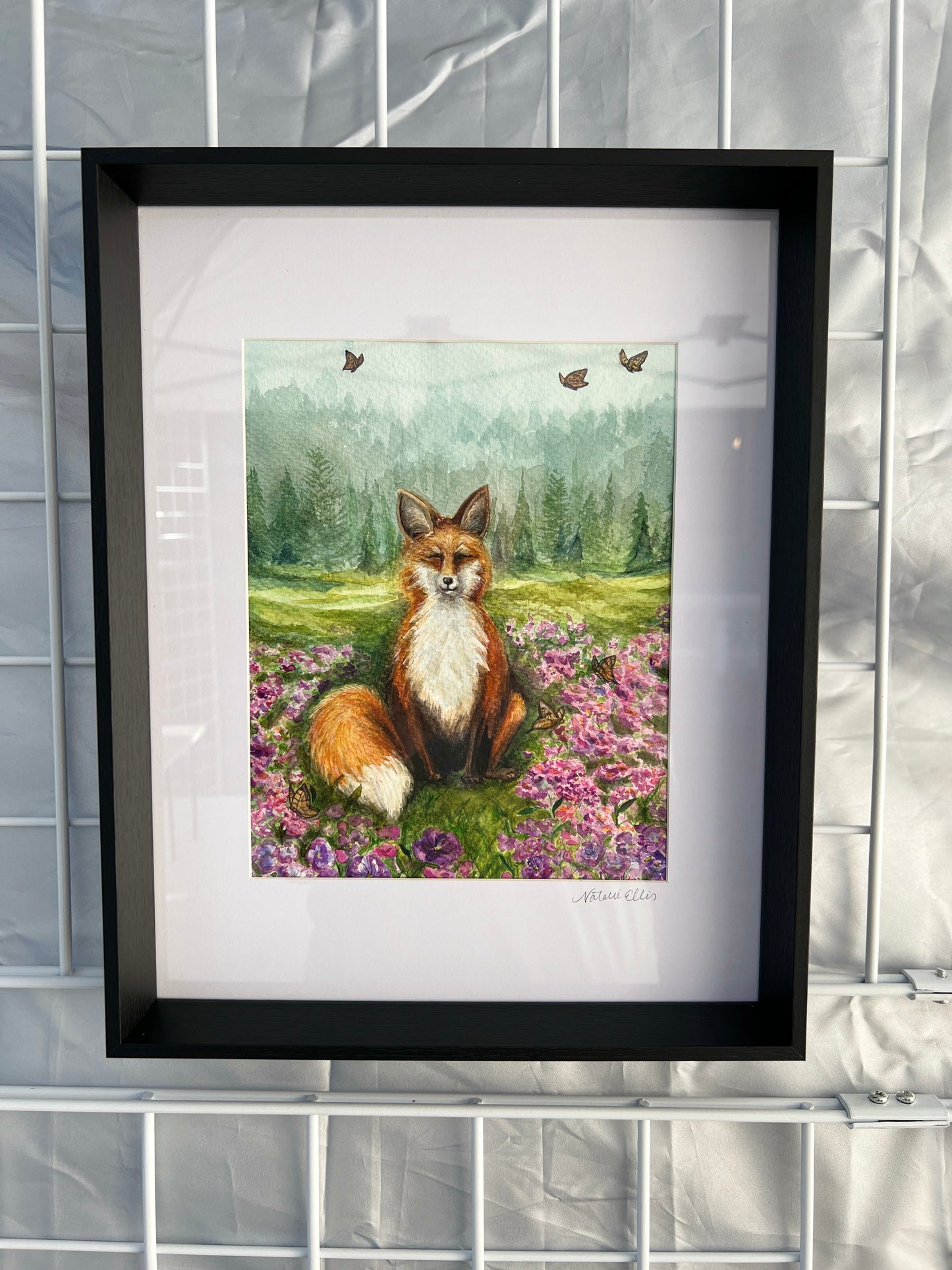 What The Fox Knows original painting