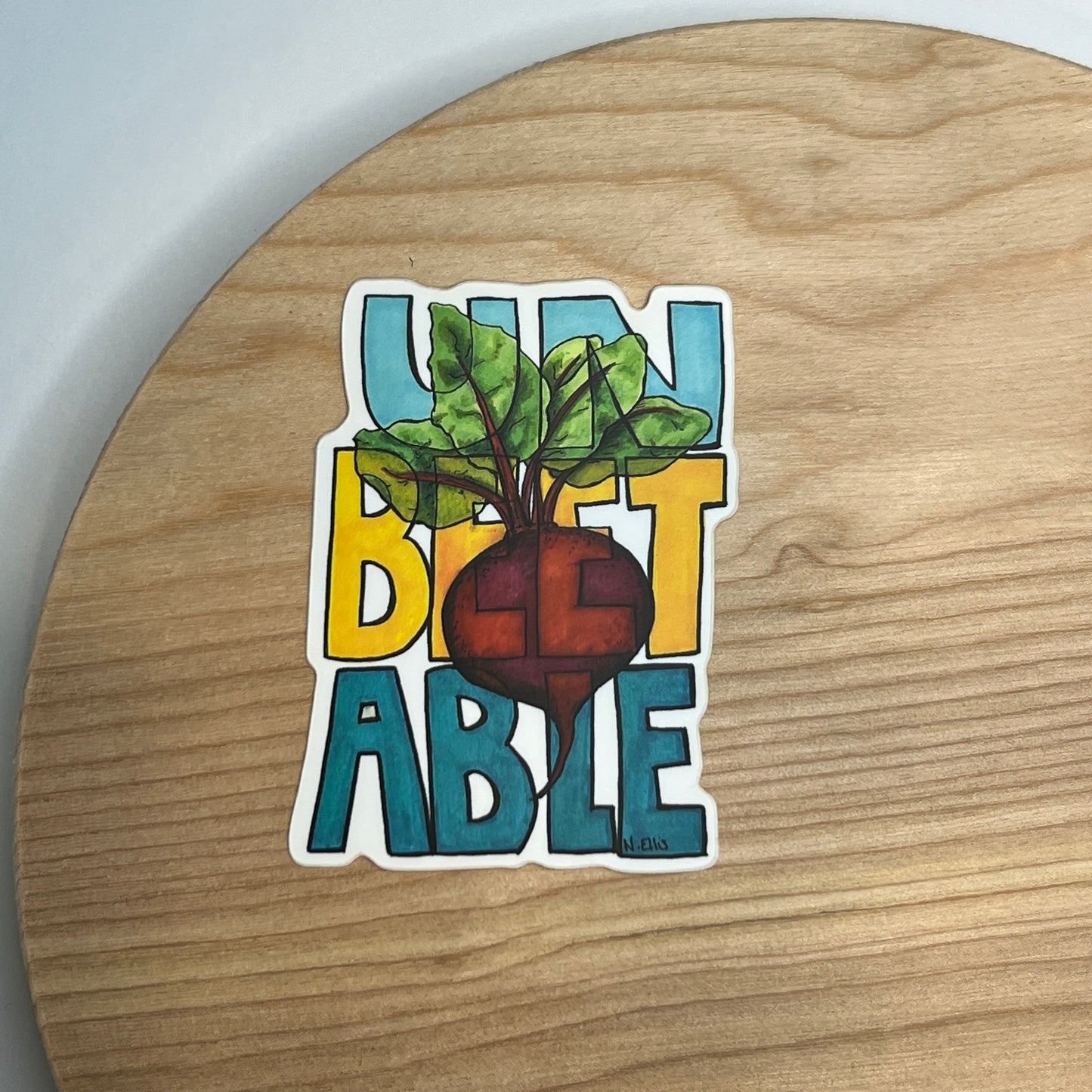 UnBEETable sticker