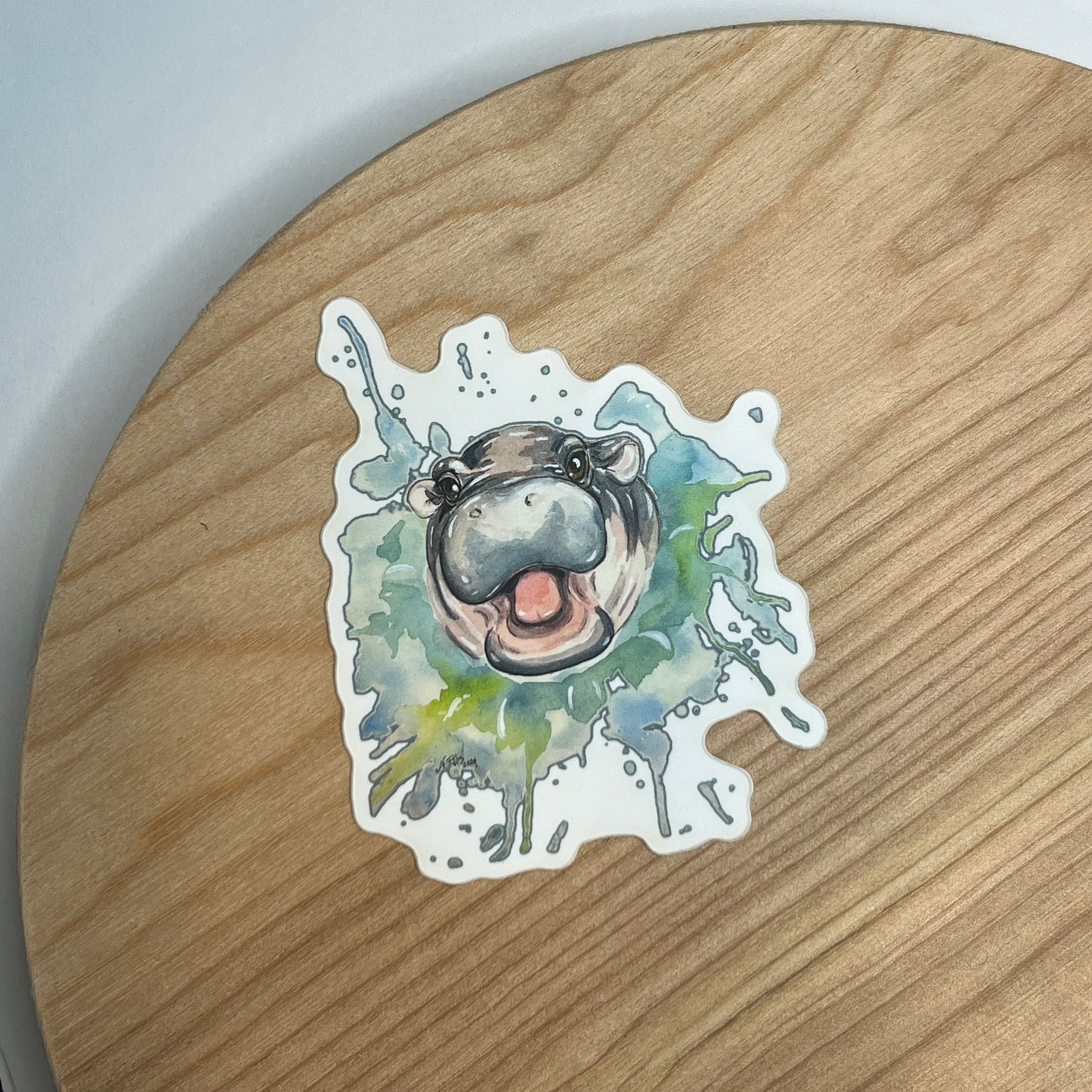 Moo Deng sticker (classic)