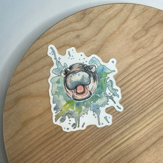 Moo Deng sticker (classic)