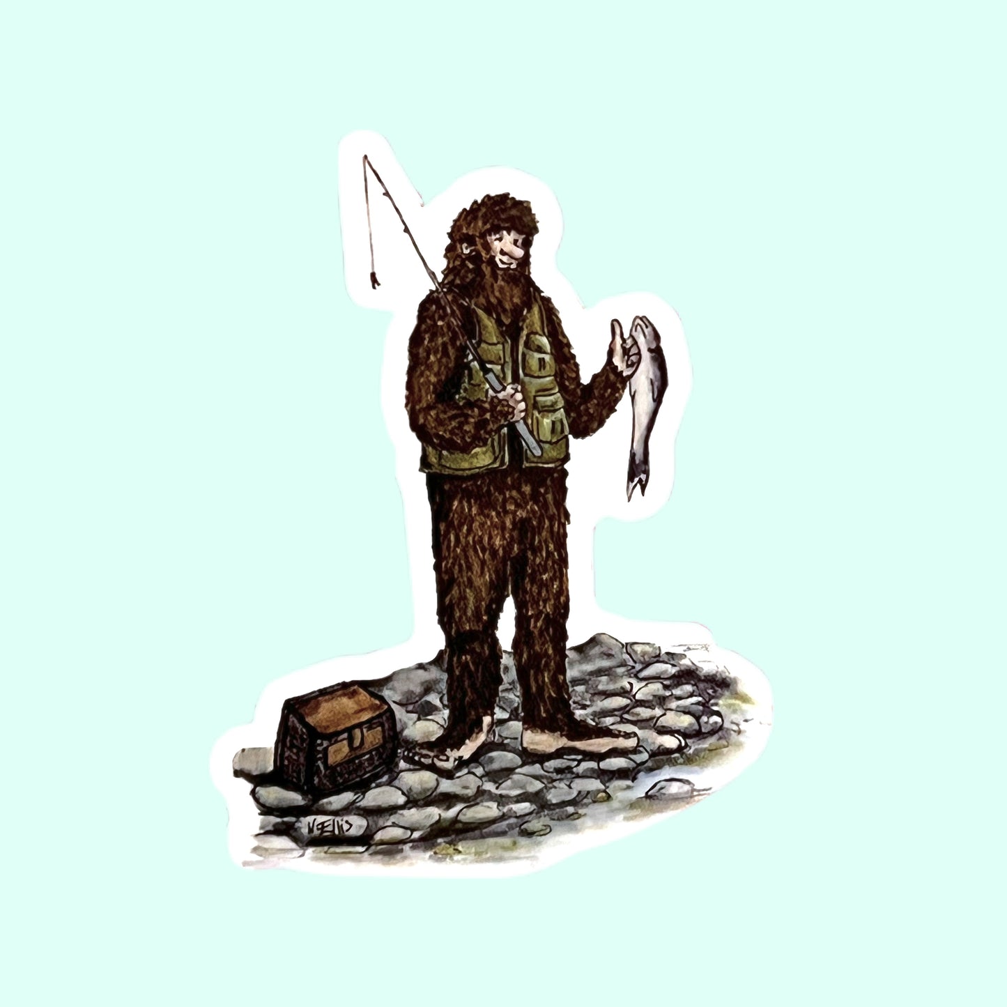 Fishing Bigfoot